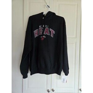 MIAMI Heat NBA Graphic Hoodie Sweatshirt - Mens Large - NEW